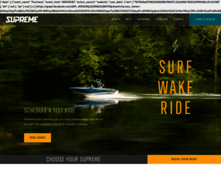 supremetowboats.com screenshot
