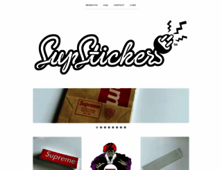 supstickers.co.uk screenshot