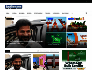 surattimes.com screenshot