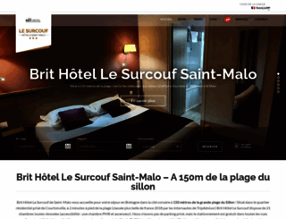 surcoufhotel.com screenshot