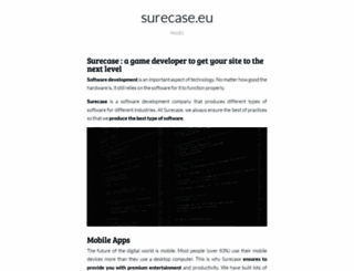 surecase.eu screenshot