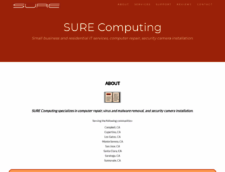surecomputing.com screenshot