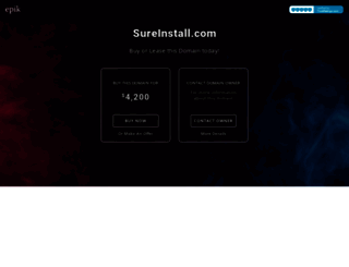 sureinstall.com screenshot
