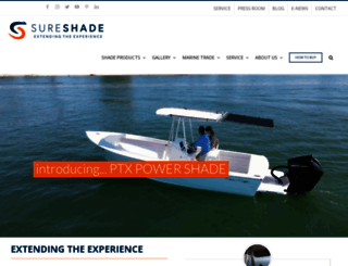 sureshade.com screenshot