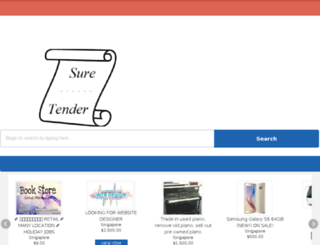 suretender.com screenshot