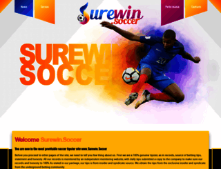 surewin.soccer screenshot