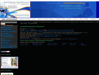 surf-find.org screenshot
