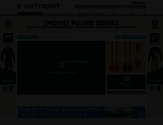 surf-report.com screenshot