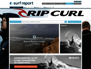 surf-report.ma screenshot