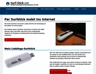 surf-stick.net screenshot