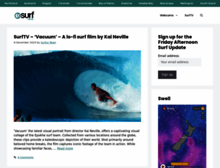 surf.co.nz screenshot