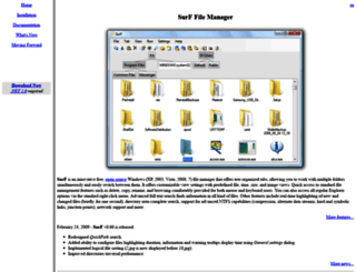 surf.svprogramming.net screenshot