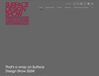 surfacedesignshow.com screenshot