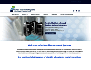 surfacemeasurementsystems.com screenshot