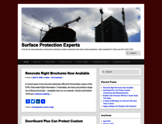 surfaceprotectionexperts.com screenshot