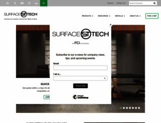 surfacetech.com screenshot