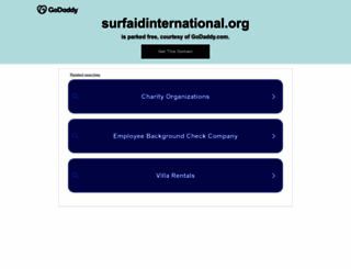 surfaidinternational.org screenshot