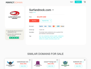 surfandrock.com screenshot