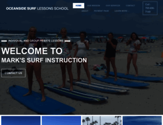 surfboardsoceanside.com screenshot