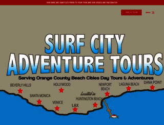surfcityadventuretours.com screenshot