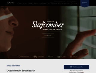 surfcomber.com screenshot