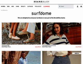 surfdome.com.au screenshot