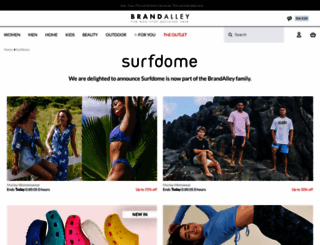 surfdome.com screenshot