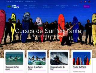 surffuntarifa.com screenshot