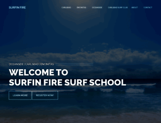 surfinfire.com screenshot