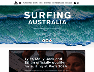 surfingaustralia.com screenshot