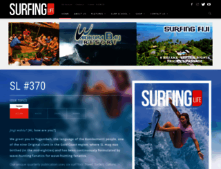 surfinglife.com.au screenshot