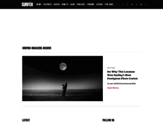 surfingmagazine.com screenshot