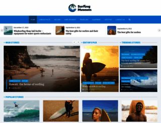 surfingmuseum.org screenshot