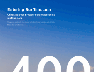 surfline.com screenshot