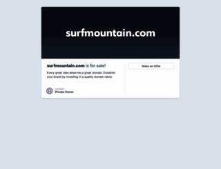 surfmountain.com screenshot