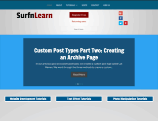 surfnlearn.com screenshot