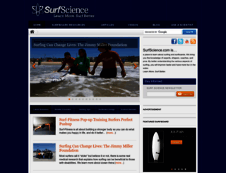 surfscience.com screenshot