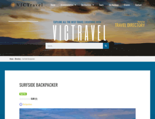 surfsidebackpackers.com.au screenshot