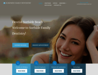 surfsidefamilydentistry.com screenshot