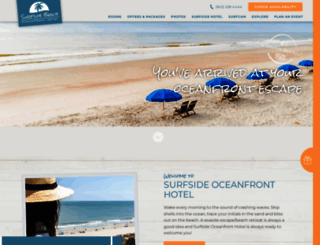 surfsideoceanfronthotel.com screenshot