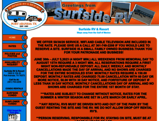 surfsiderv.com screenshot