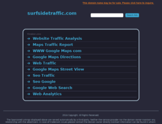 surfsidetraffic.com screenshot