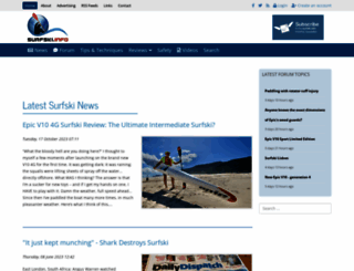 surfski.info screenshot