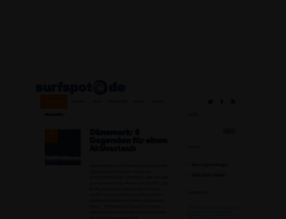surfspot.de screenshot