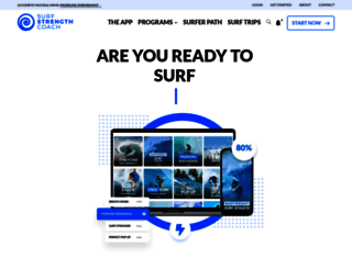 surfstrengthcoach.com screenshot