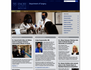 surgery.emory.edu screenshot