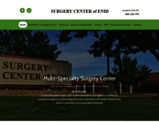surgerycenterofenid.com screenshot
