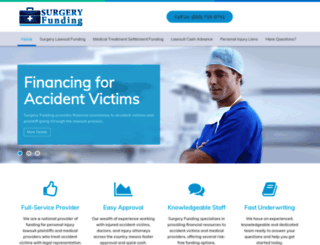 surgeryfunding.net screenshot