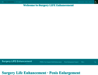 surgerylifeenhancement.com screenshot