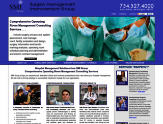 surgerymanagement.com screenshot